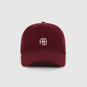 Anine Bing Cabernet Baseball Cap
